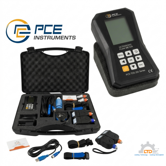 PCE-TDS 200 M - Máy đo lưu lượng siêu âm cầm tay Ultrasonic Flow Meter - Đại Lý chính của PCE INSTRUMENT tại Việt Nam