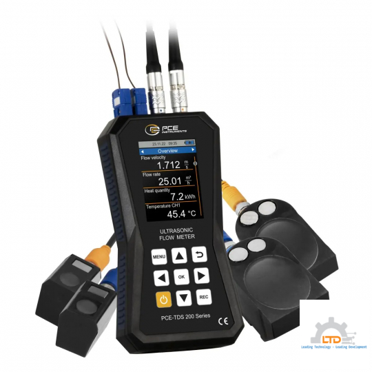Máy đo lưu lượng siêu âm cầm tay PCE-TDS 200+ SL -PCE INSTRUMENTS VIỆT NAM